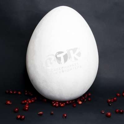 Яйцо пенопластовое гладкое 300х256 мм