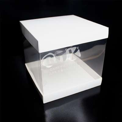 Упаковка для торта прозрачная 235х235х220 мм 