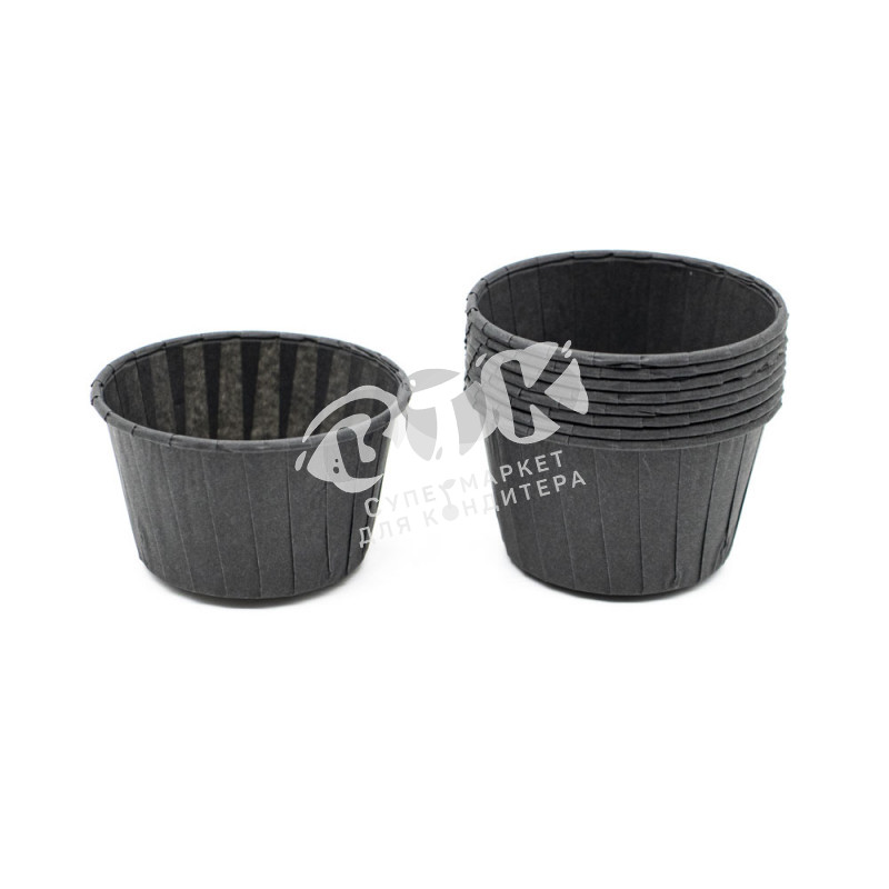 Форма для выпечки МАФФИН ЧЕРНЫЙ ФОН 50/40 мм 100 шт VTK Products