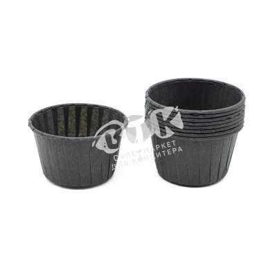 Форма для выпечки МАФФИН ЧЕРНЫЙ ФОН 50/40 мм 100 шт VTK Products